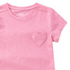 Mädchen T-Shirt mit Herz-Tasche
