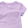 Mädchen T-Shirt mit Herz-Tasche
