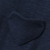 Mädchen T-Shirt mit Herz-Tasche