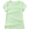 Mädchen T-Shirt mit Herz-Tasche