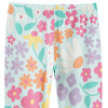 Mädchen Capri-Leggings mit Allover-Print