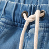 Jungen Jeansshorts mit Tunnelzug