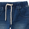 Jungen Jeansshorts mit Tunnelzug