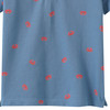 Jungen Poloshirt mit Allover-Print