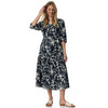 Damen Kleid mit floralem Muster