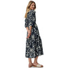 Damen Kleid mit floralem Muster