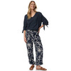 Damen Hose mit Webbund