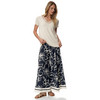 Damen Palazzo-Hose mit weitem Bein
