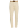 Dames mom-jeans met riem