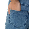 Dames mom-jeans met strikceintuur