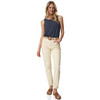 Damen Top in Unifarben