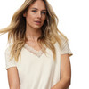 Damen T-Shirt mit Spitze