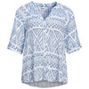 Damen Bluse aus Viskose blau