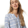 Damen Kleid mit Allover-Muster