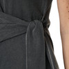 Damen Midi-Kleid mit Knoten-Detail