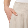 Damen Musselin-Hose mit Elastikbund