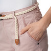 Damen Hose mit Zopf-Gürtel
