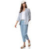 Damen Hose mit Zopf-Gürtel