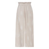 Damen Musselin-Hose mit gerüschtem Bund