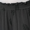 Damen Musselin-Hose mit gerüschtem Bund