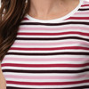 Damen Shirt mit Streifen