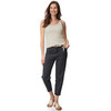 Damen Top mit Rippstruktur