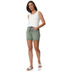 Damen Jeans-Shorts mit Bindegürtel
