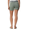 Damen Jeans-Shorts mit Bindegürtel
