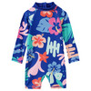 Baby Badeoverall im Tropical-Look