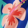 Baby Badeoverall im Tropical-Look