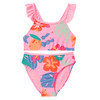Mädchen Bikini im Tropical-Look