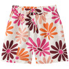 Mädchen Leinen-Shorts mit Tunnelzug