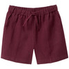 Mädchen Leinen-Shorts mit Tunnelzug