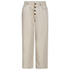 Damen Wide-Leg-Hose mit Knopfleiste