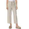 Damen Wide-Leg-Hose mit Knopfleiste
