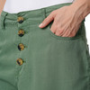 Damen Wide-Leg-Hose mit Knopfleiste