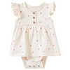 Baby Bodykleid mit Blümchen