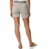 Damen Boyfriend-Jeansshorts mit Gürtel