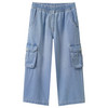 Mädchen Jeans aus leichtem Denim