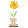 Decostandaard Bloem met keramische bloesem