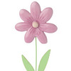 Decostandaard Bloem met keramische bloesem