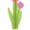 Deko-Tulpe aus Filz