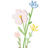 Deko-Aufsteller mit Blumen