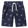 Jungen Shorts mit Allover-Print