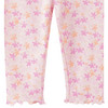 Mädchen Capri-Leggings mit Allover-Print