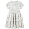 Mädchen Kleid mit Allover-Muster