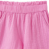 Mädchen Musselin-Shorts mit Paperbag-Bund