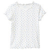Mädchen T-Shirt mit Ajour-Muster