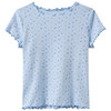Mädchen T-Shirt mit Ajour-Muster