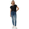 T-shirt voor dames in basic look